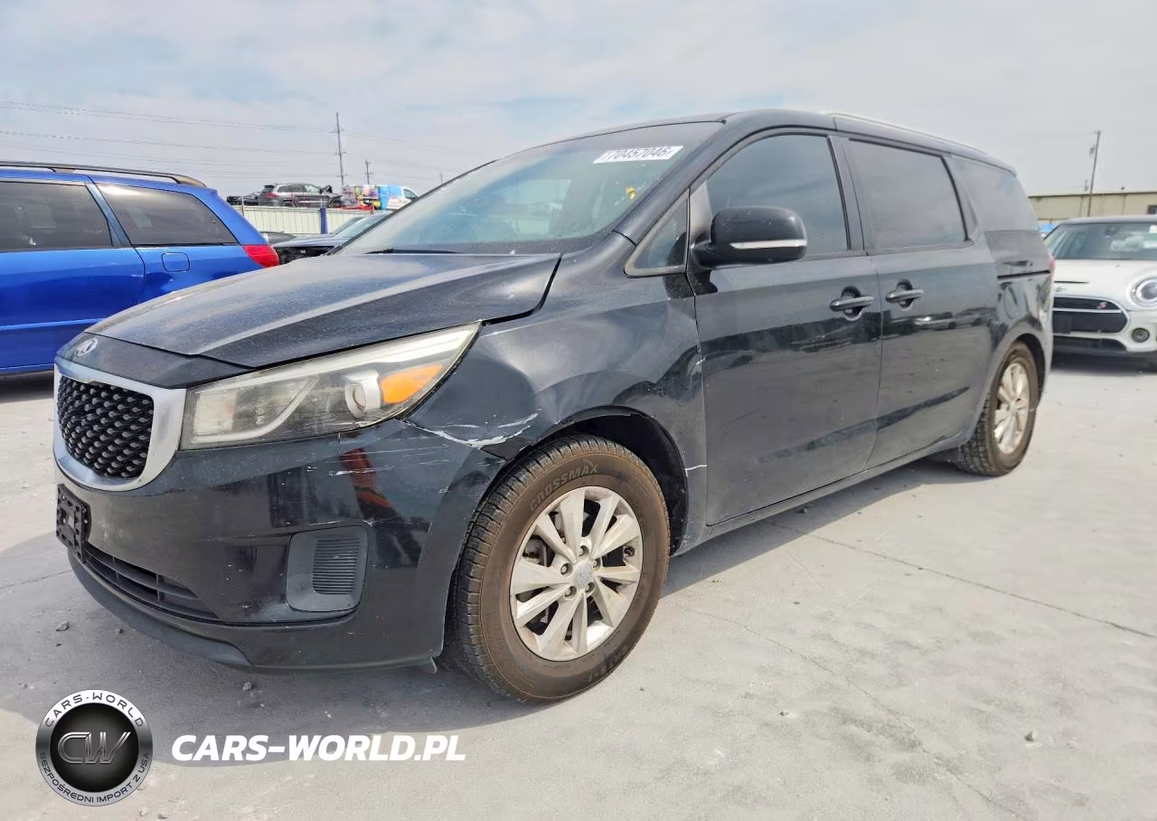 2016 Kia Sedona Lx VIN:KNDMB5C19G6111120 - 1