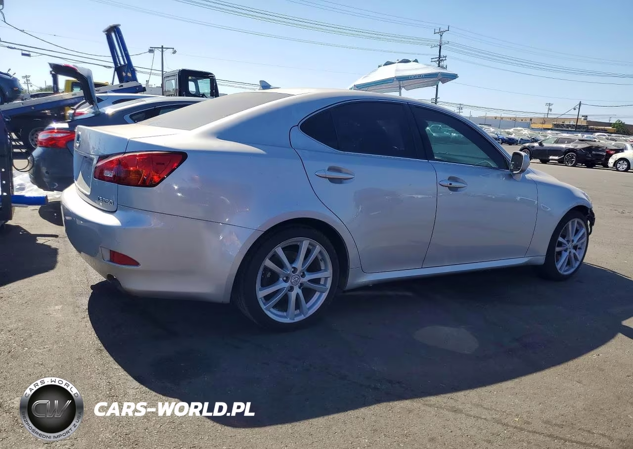 2007 Lexus Is 250 Base VIN:JTHBK262X75033736 - 3