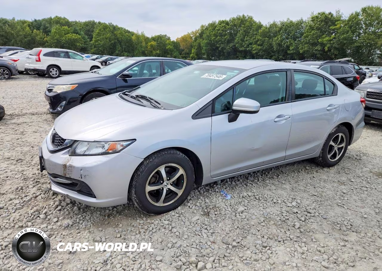 2015 Honda Civic Se VIN:19XFB2F73FE297236 - 1