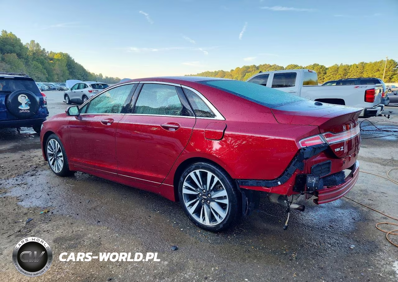 2019 Lincoln Mkz Reserve Ii VIN:3LN6L5E99KR605283 - 2