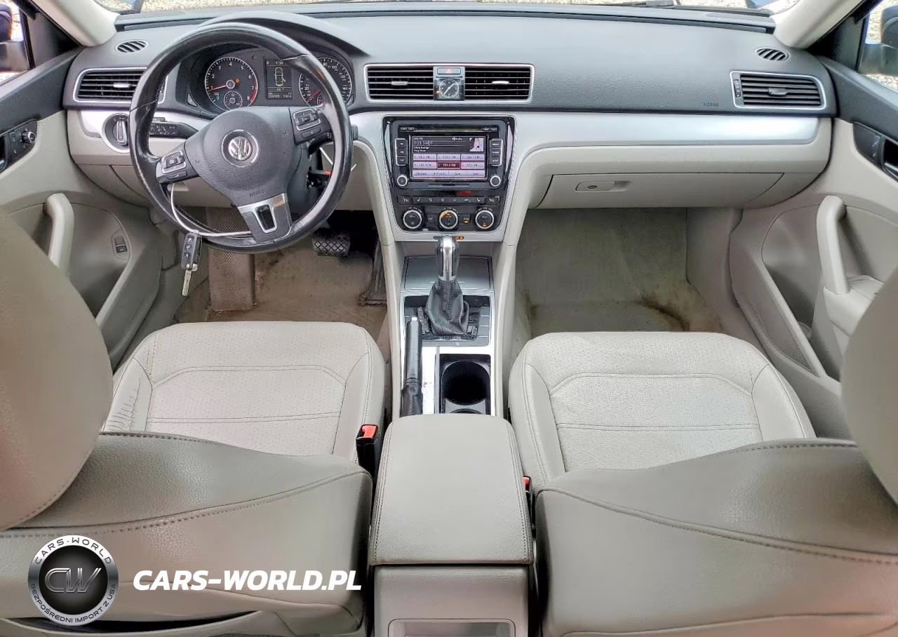 2012 Volkswagen Passat Se VIN:1VWBP7A37CC104376 - 8