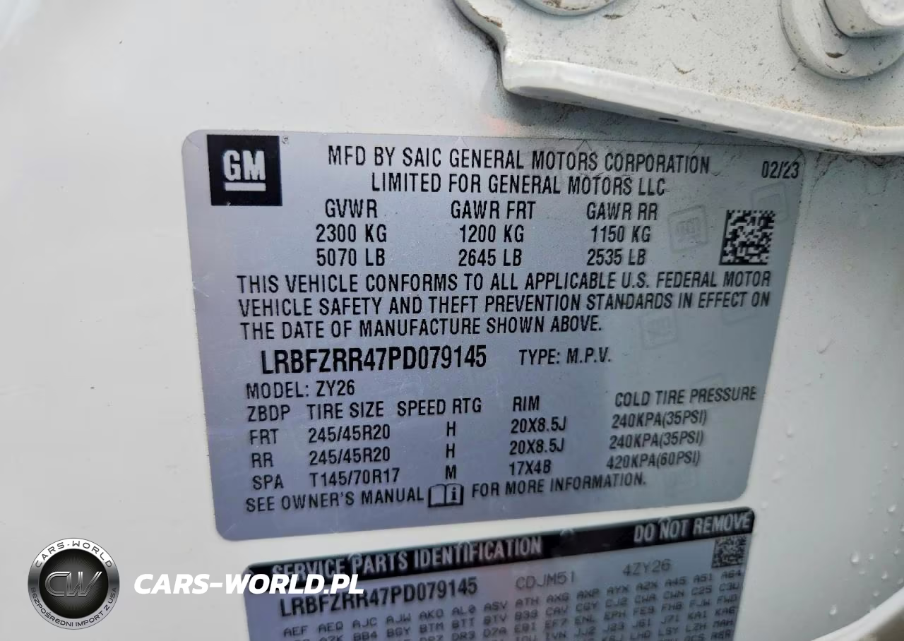 2023 Buick Envision Avenir VIN:LRBFZRR47PD079145 - 14