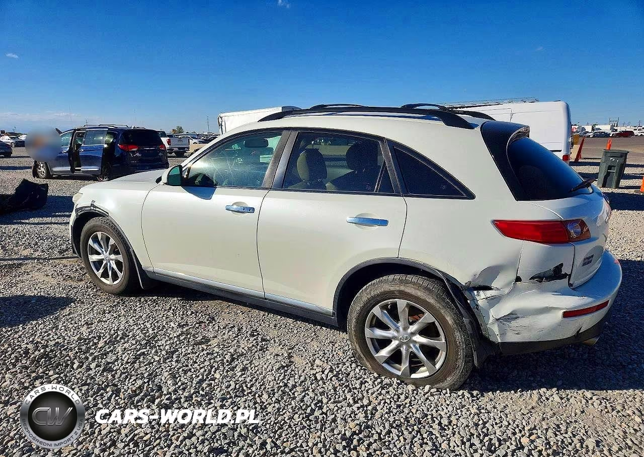 2008 Infiniti Fx35 Base VIN:JNRAS08W38X204429 - 2