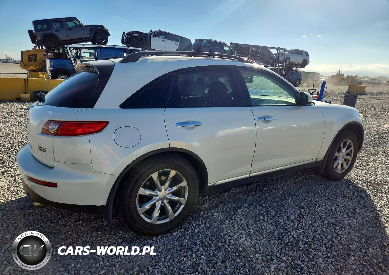 2008 Infiniti Fx35 Base VIN:JNRAS08W38X204429 - 3