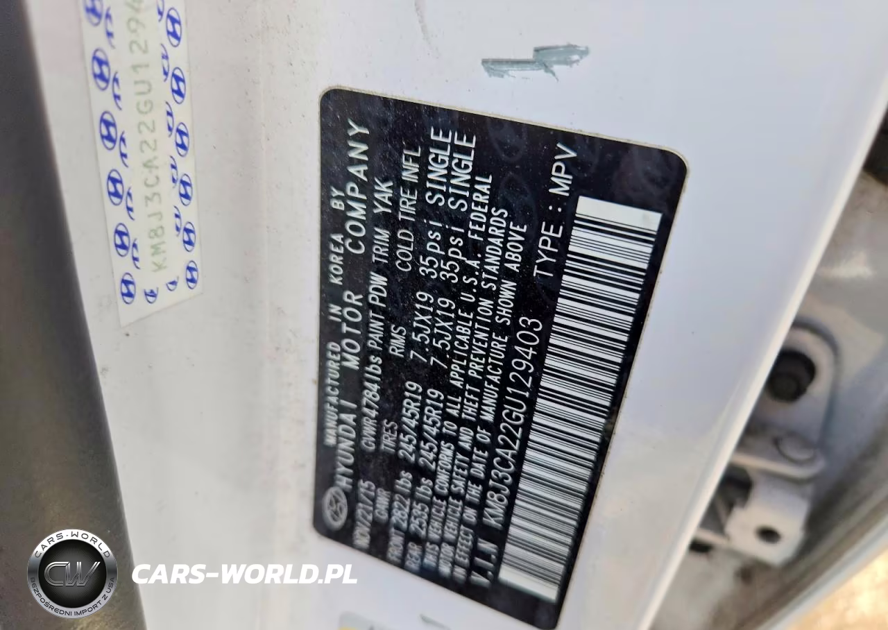 2016 Hyundai Tucson Limited VIN:KM8J3CA22GU129403 - 12