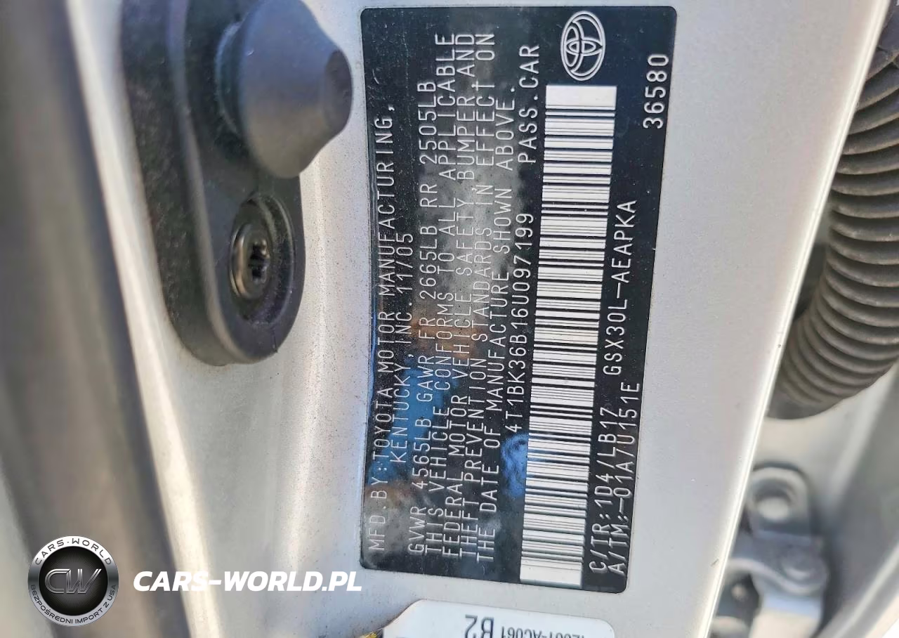2006 Toyota Avalon Limited VIN:4T1BK36B16U097199 - 13