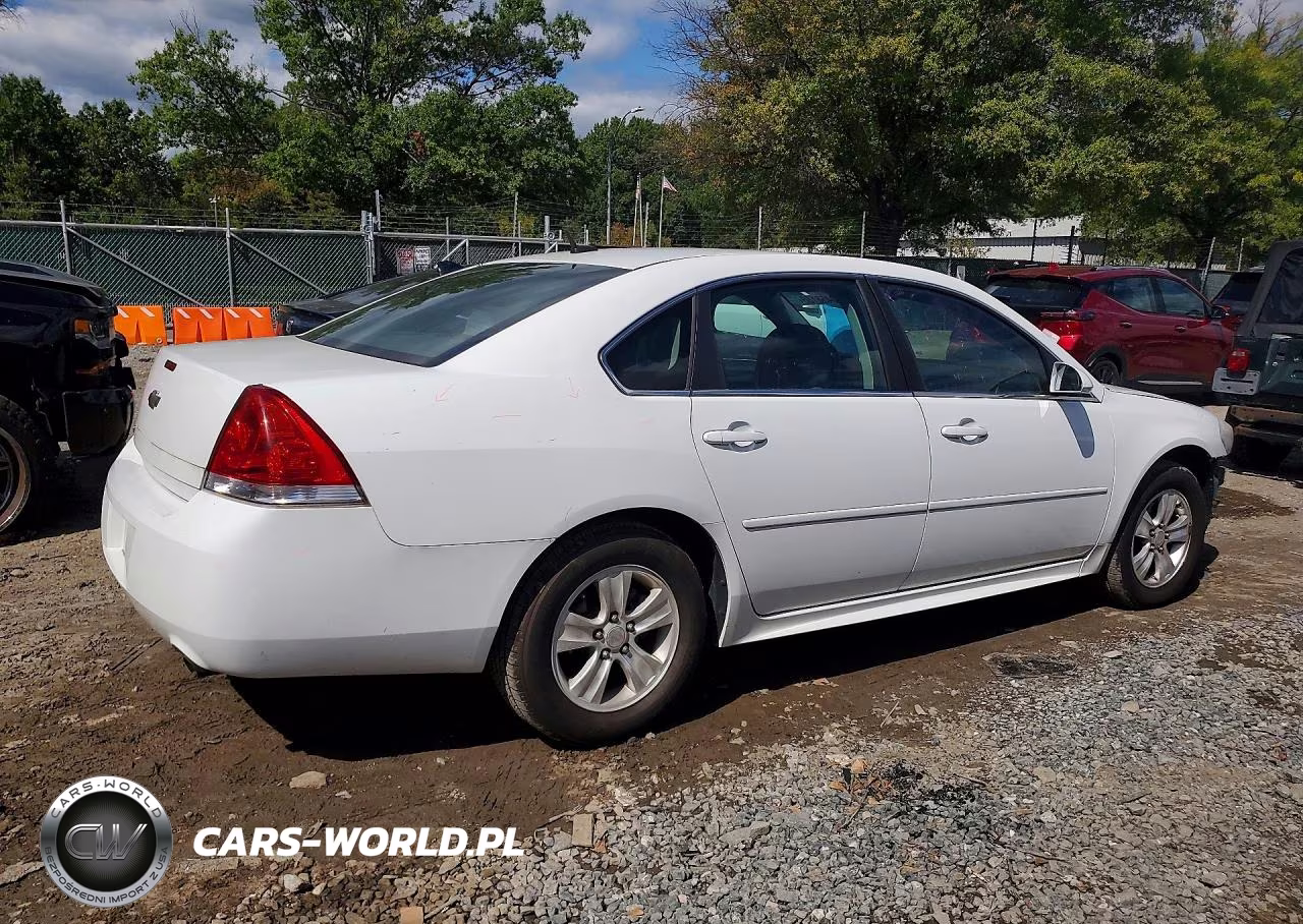 2012 Chevrolet Impala Ls VIN:2G1WF5E39C1192268 - 3