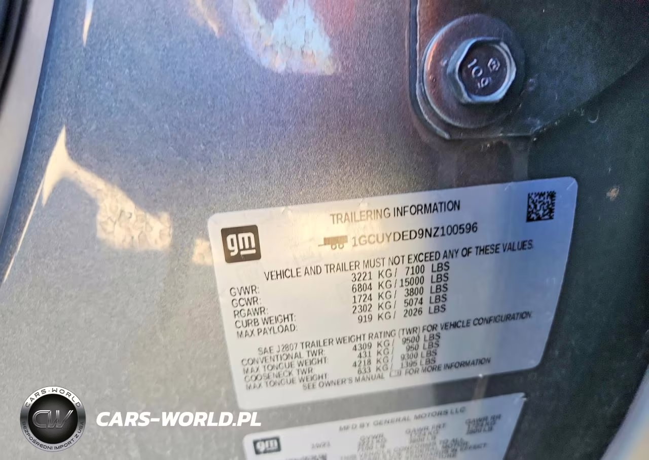 2022 Chevrolet Silverado Ltd K1500 Lt VIN:1GCUYDED9NZ100596 - 12