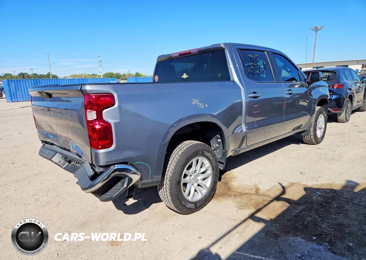 2022 Chevrolet Silverado Ltd K1500 Lt VIN:1GCUYDED9NZ100596 - 3