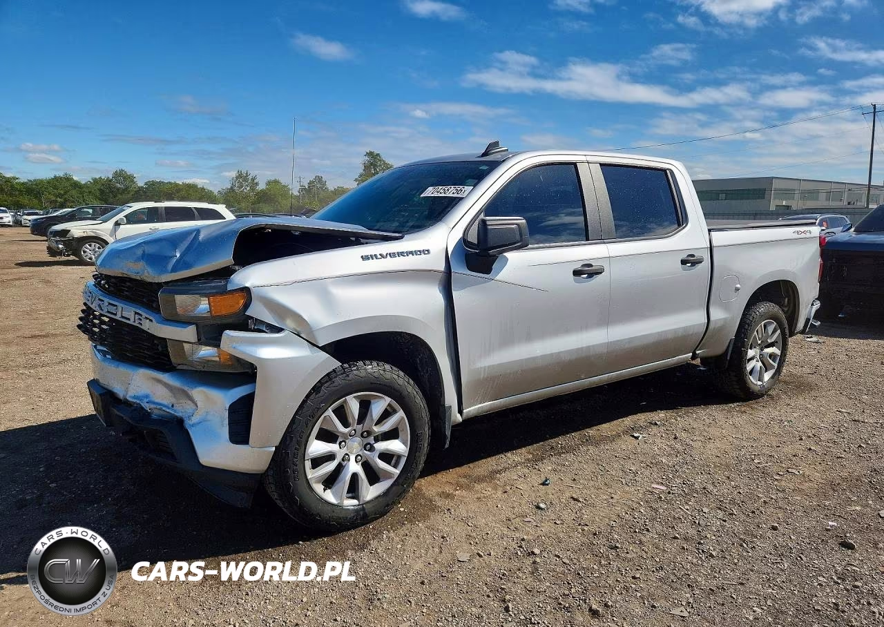 2019 Chevrolet Silverado K1500 Custom VIN:3GCPYBEH1KG141708 - 1
