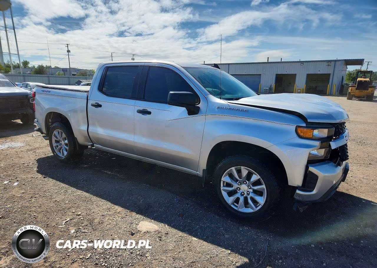 2019 Chevrolet Silverado K1500 Custom VIN:3GCPYBEH1KG141708 - 4