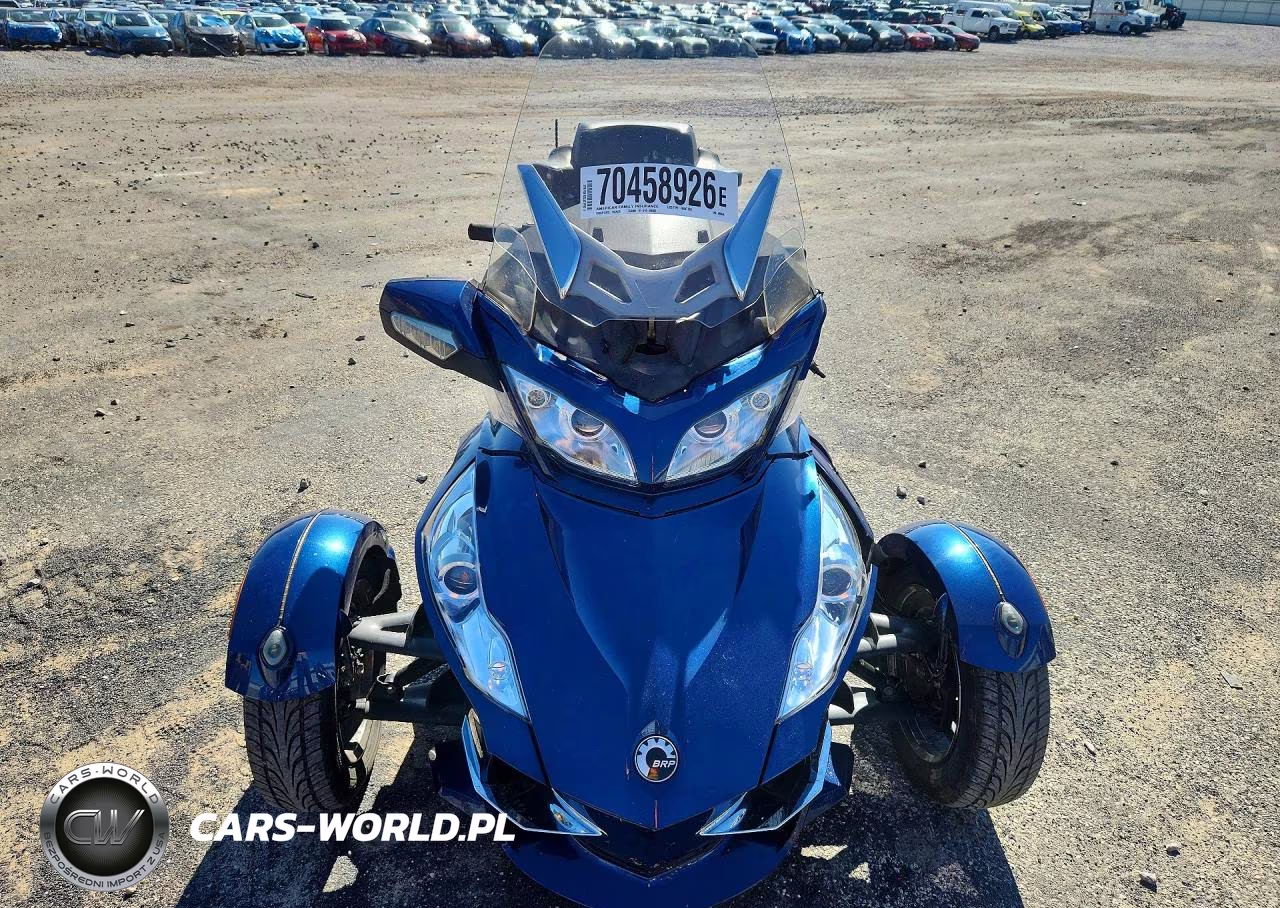 2011 Can-Am Spyder Roadster Rt VIN:2BXJBKC14BV000646 - 2