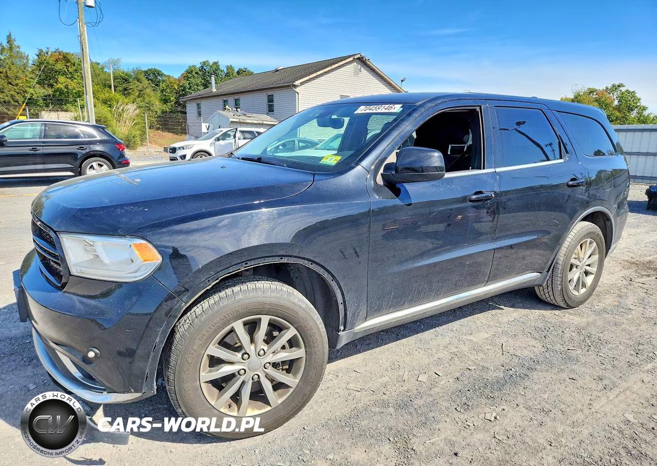 2017 Dodge Durango Ssv VIN:1C4RDJFG9HC924176 - 1