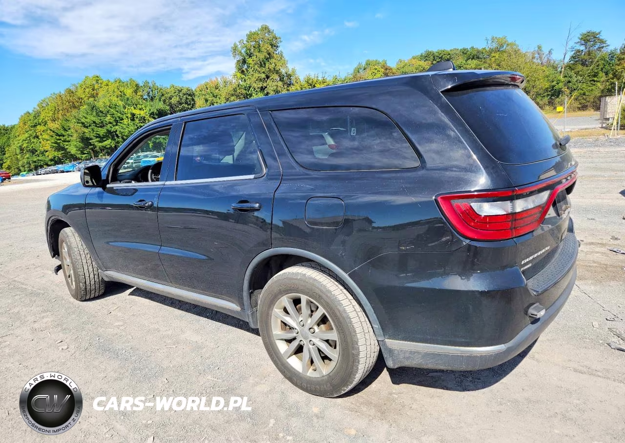 2017 Dodge Durango Ssv VIN:1C4RDJFG9HC924176 - 2