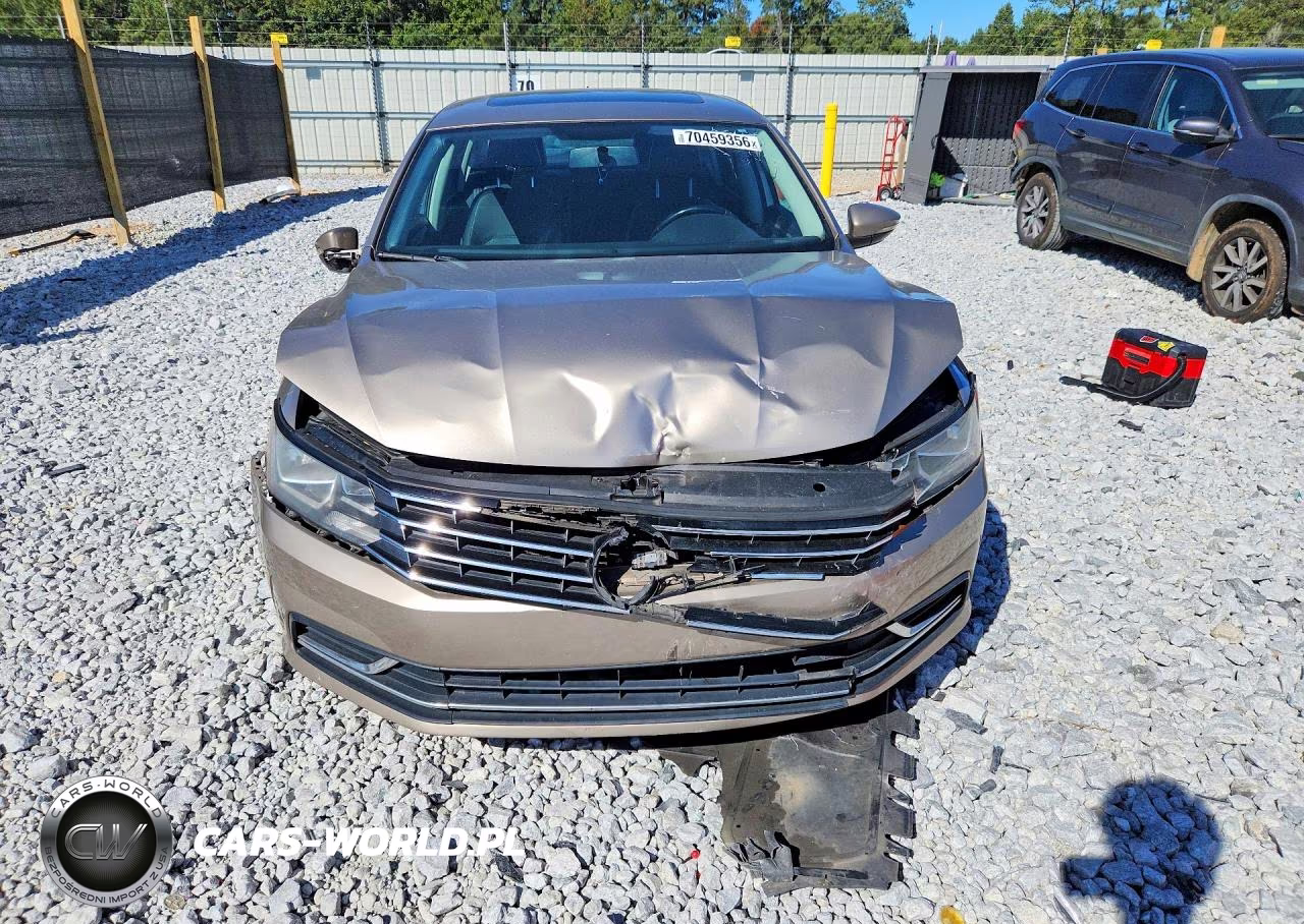 2016 Volkswagen Passat Se VIN:1VWBS7A39GC011783 - 5