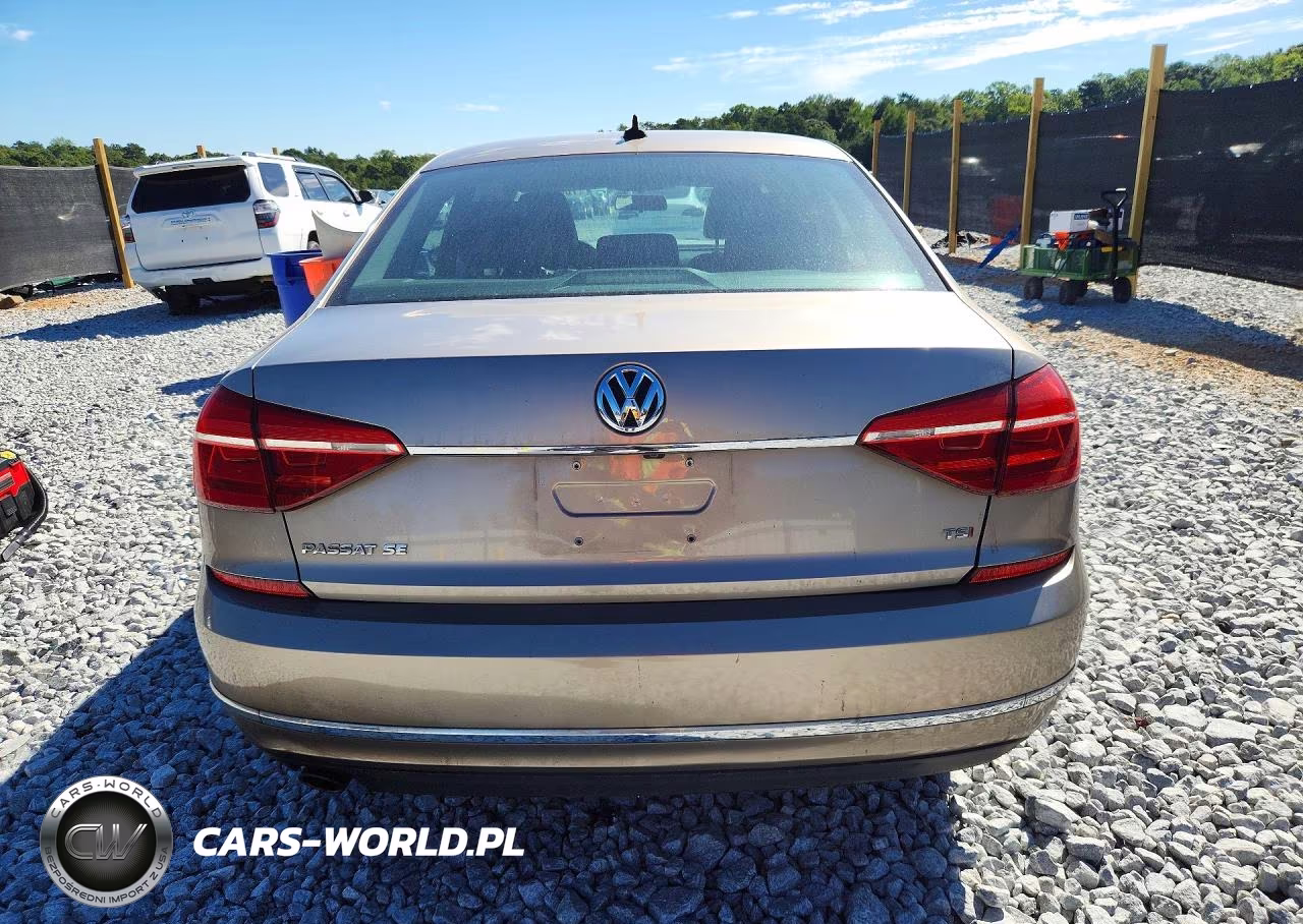 2016 Volkswagen Passat Se VIN:1VWBS7A39GC011783 - 6