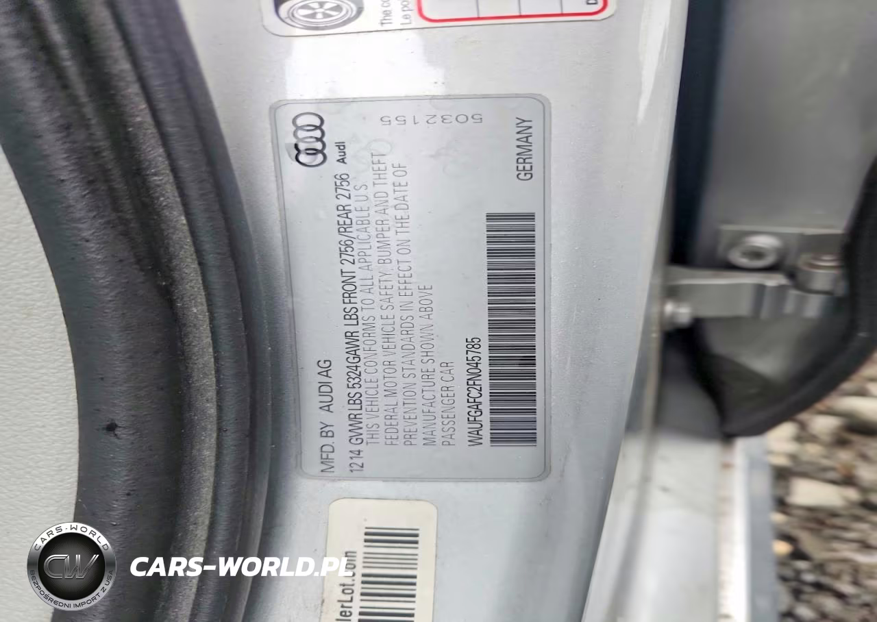 2015 Audi A6 Premium Plus VIN:WAUFGAFC2FN045785 - 12