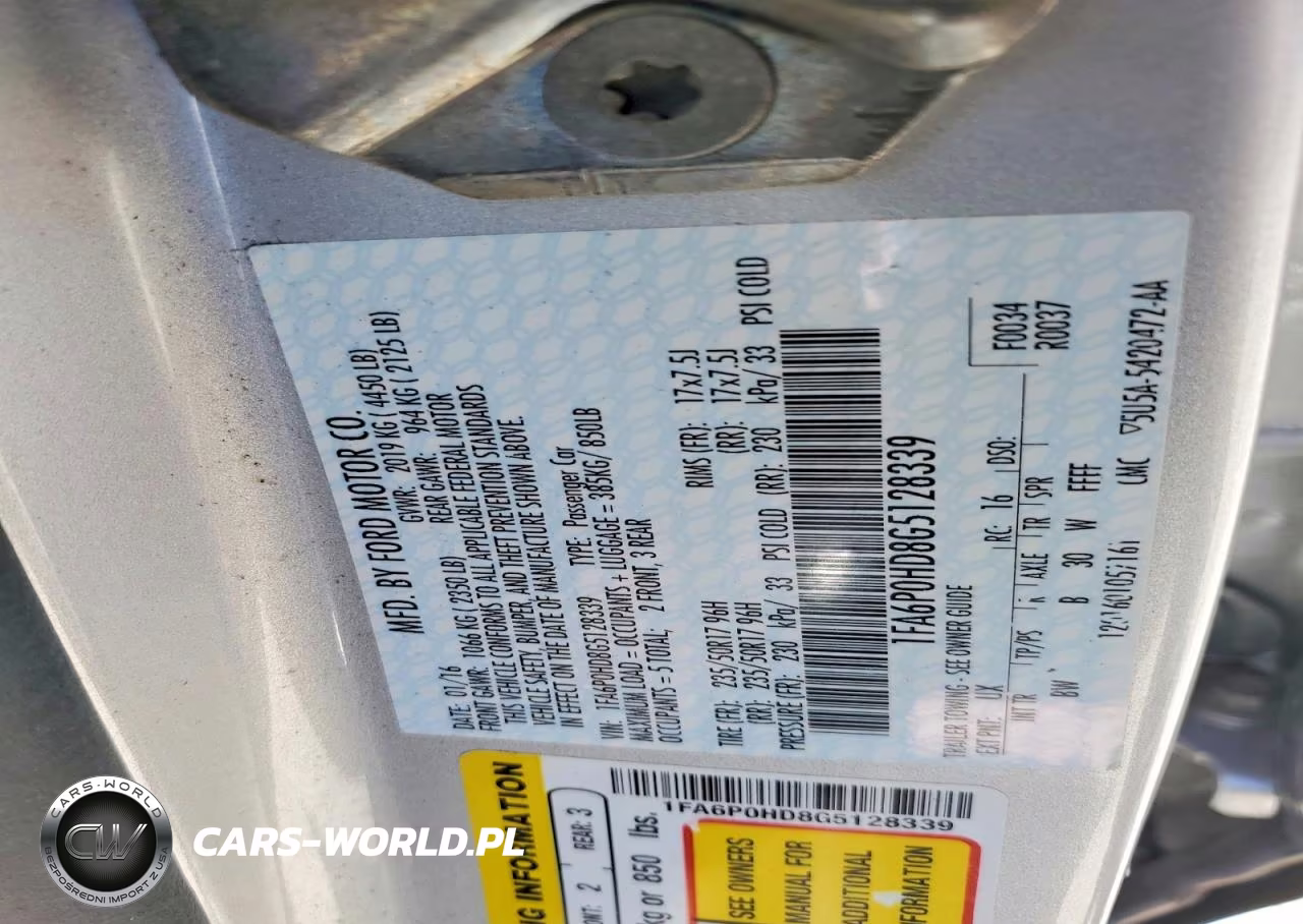 2016 Ford Fusion Se VIN:1FA6P0HD8G5128339 - 13