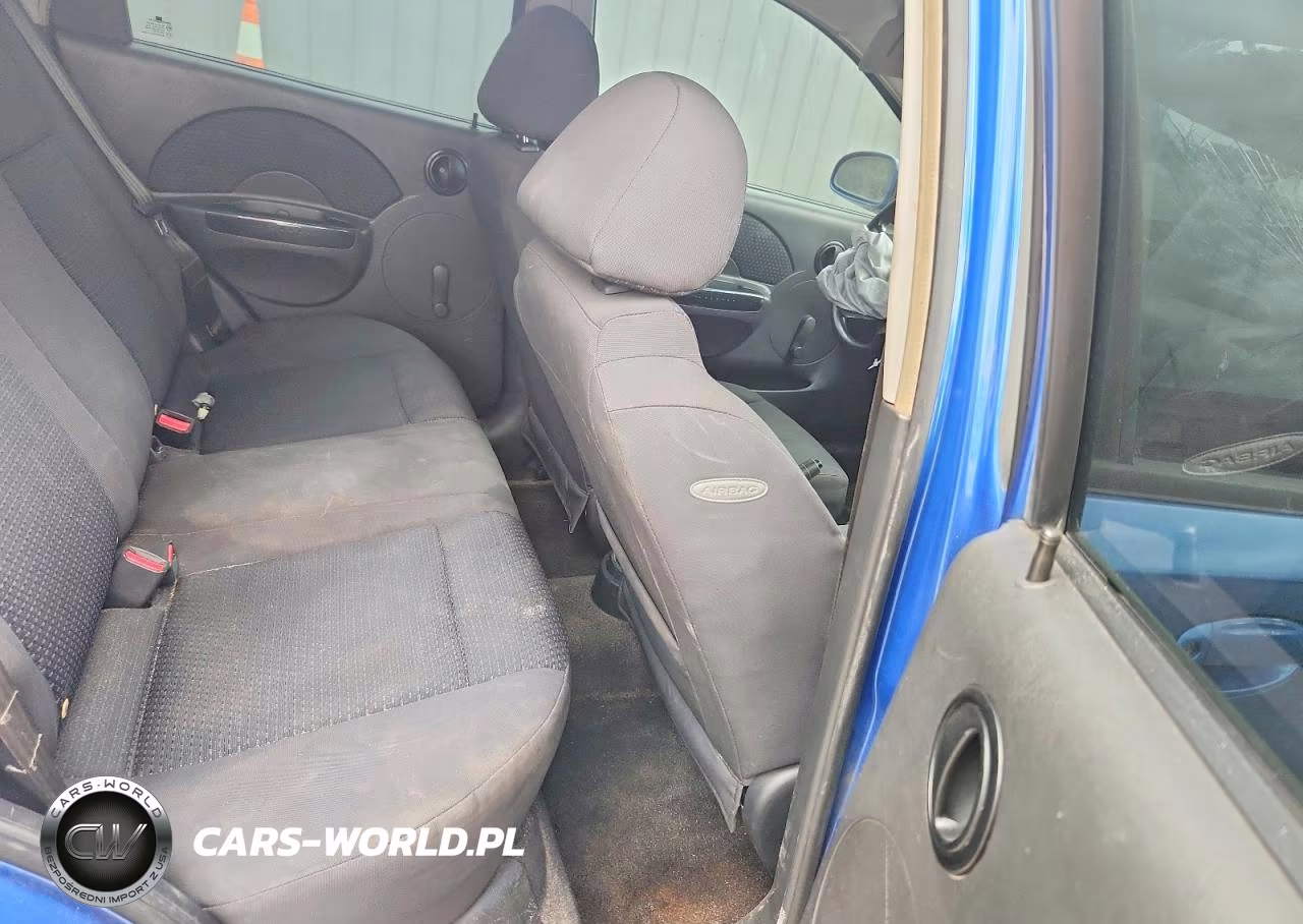 2006 Chevrolet Aveo Base VIN:KL1TD56636B582321 - 10