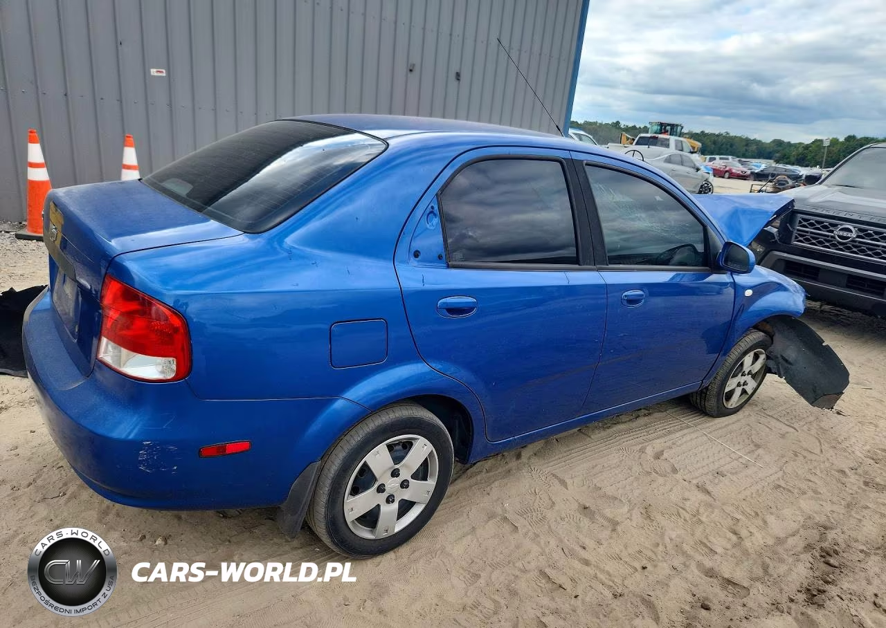 2006 Chevrolet Aveo Base VIN:KL1TD56636B582321 - 3