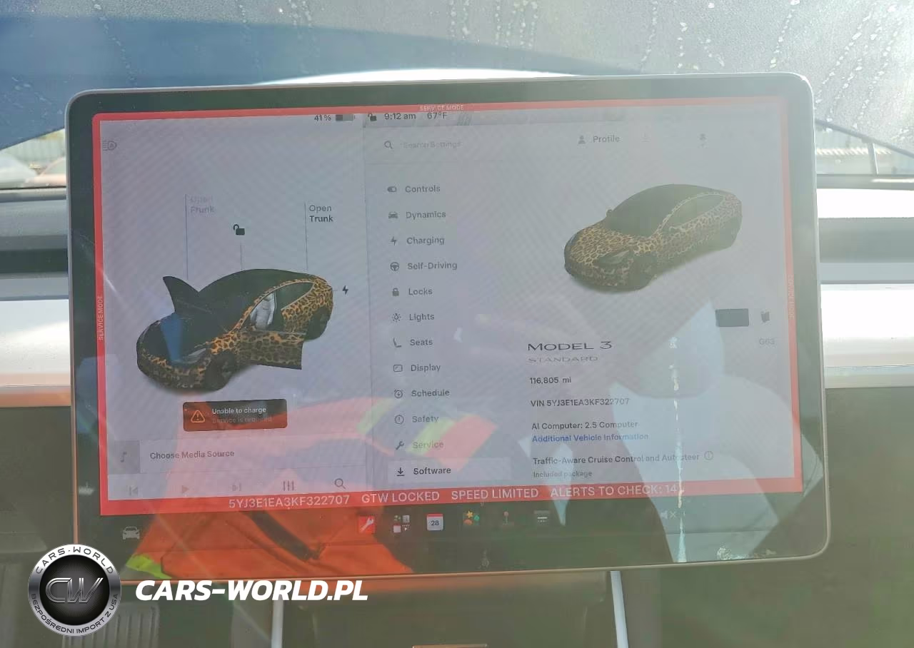 2019 Tesla Model 3 VIN:5YJ3E1EA3KF322707 - 9