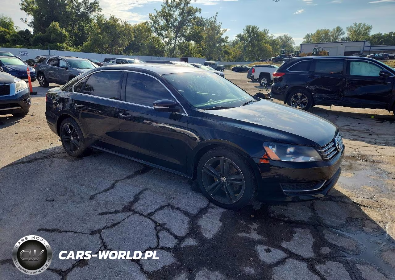 2014 Volkswagen Passat Se VIN:1VWBN7A33EC112368 - 4