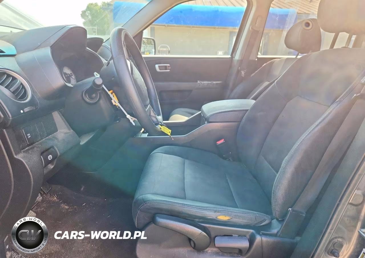 2011 Honda Pilot Lx VIN:5FNYF3H20BB015434 - 7