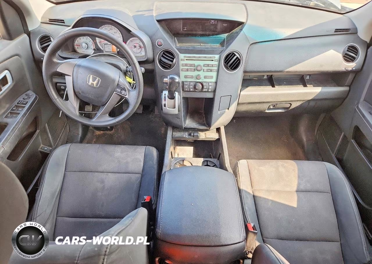 2011 Honda Pilot Lx VIN:5FNYF3H20BB015434 - 8