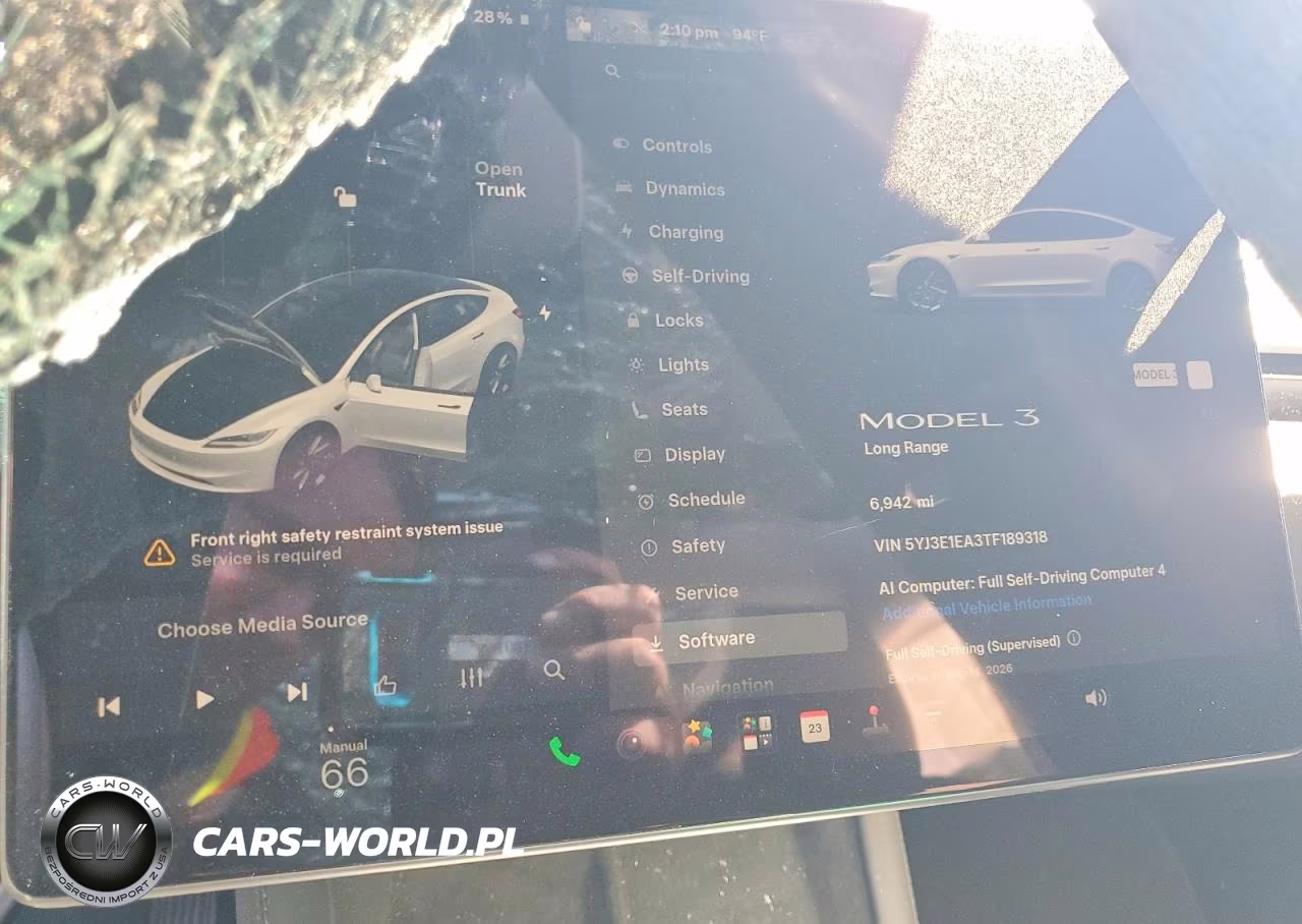2026 Tesla Model 3 VIN:5YJ3E1EA3TF189318 - 9
