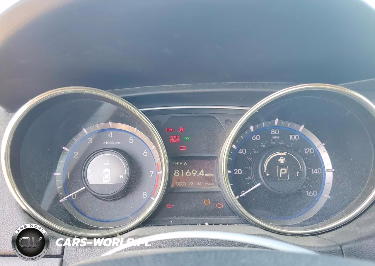 2013 Hyundai Sonata Gls VIN:5NPEB4AC3DH518337 - 9