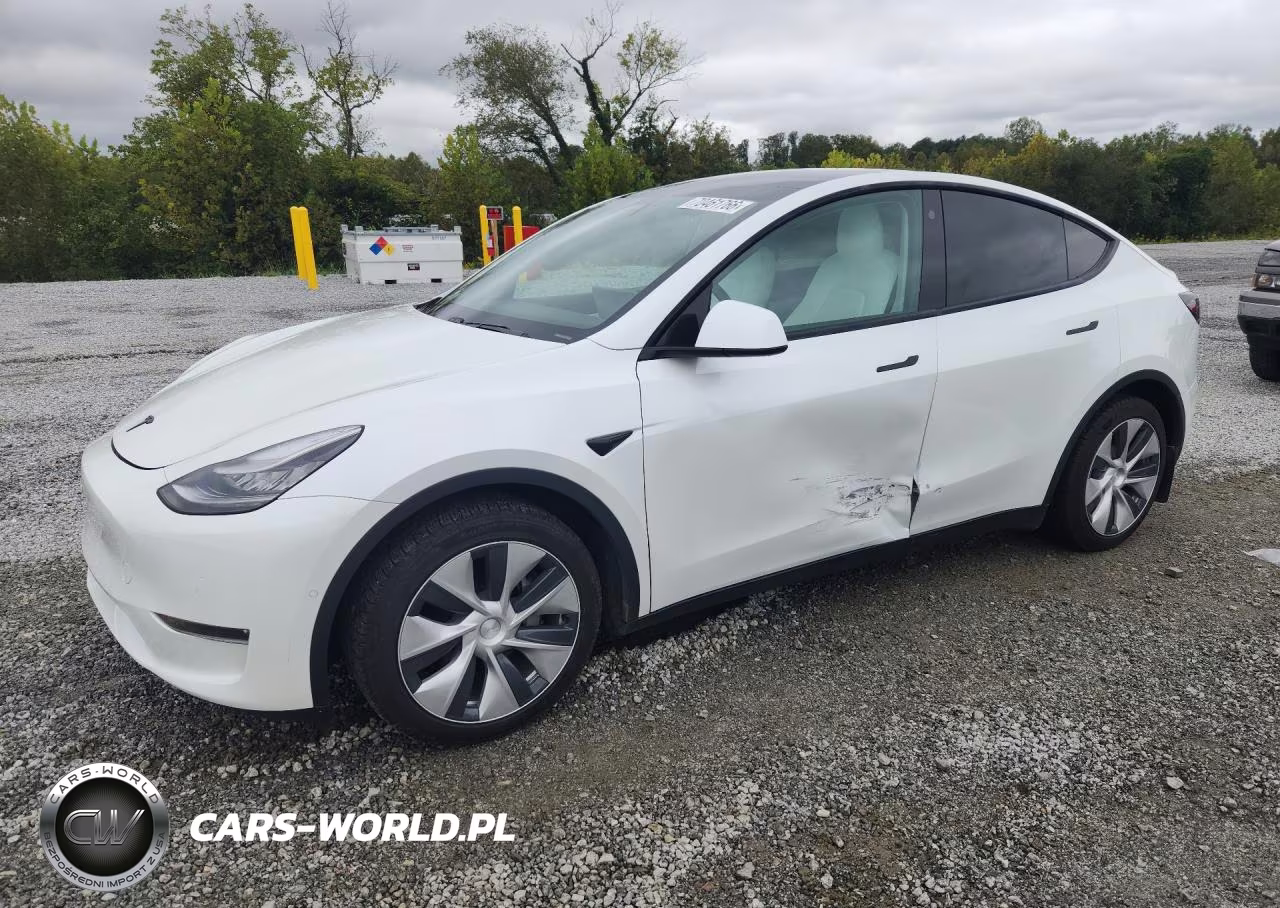 2021 Tesla Model Y VIN:5YJYGDEE5MF064374 - 1