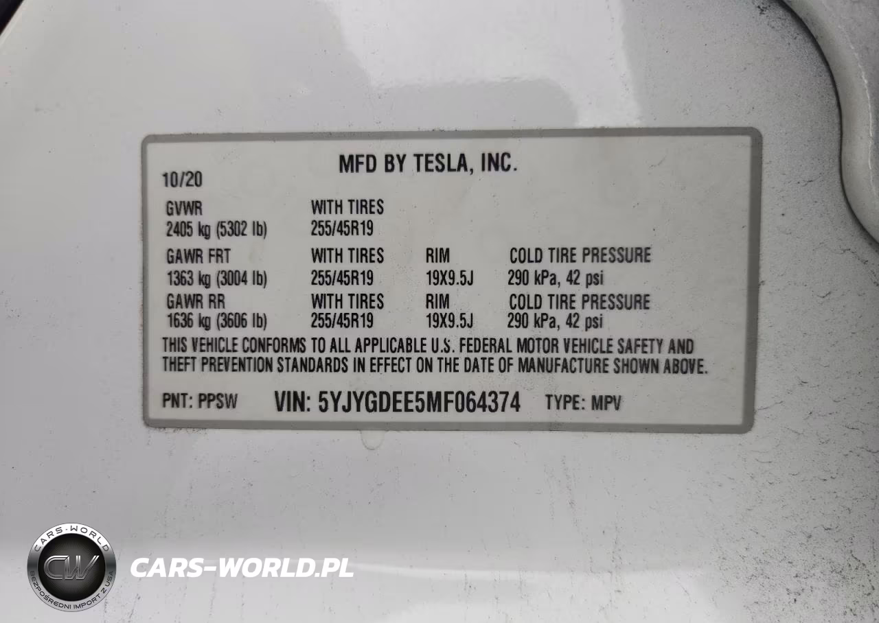 2021 Tesla Model Y VIN:5YJYGDEE5MF064374 - 12