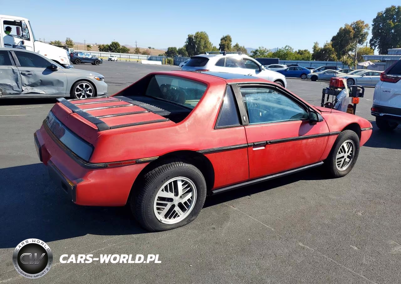 1984 Pontiac Fiero Sport VIN:1G2AM37R0EP278348 - 3