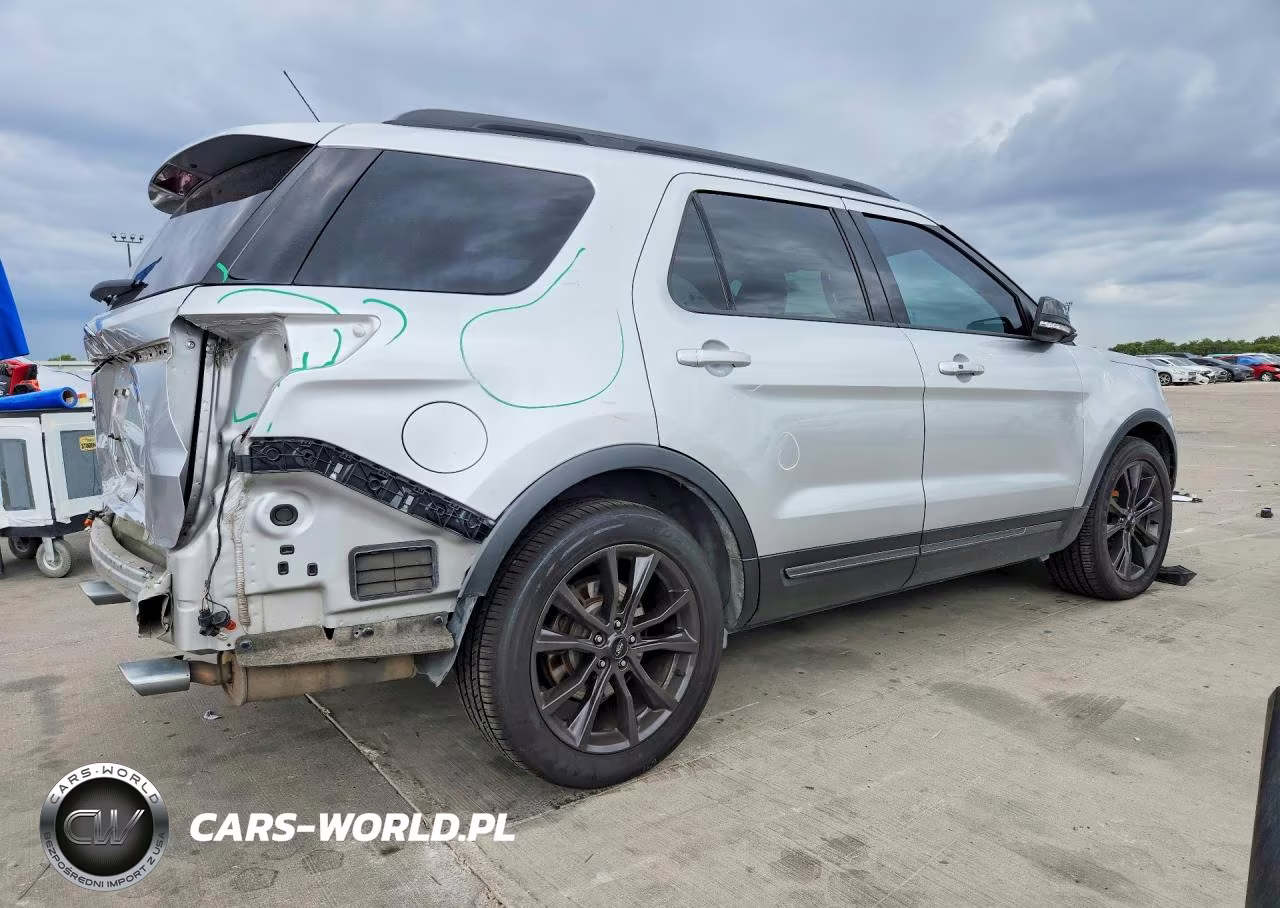 2018 Ford Explorer Xlt VIN:1FM5K7D89JGA24858 - 3