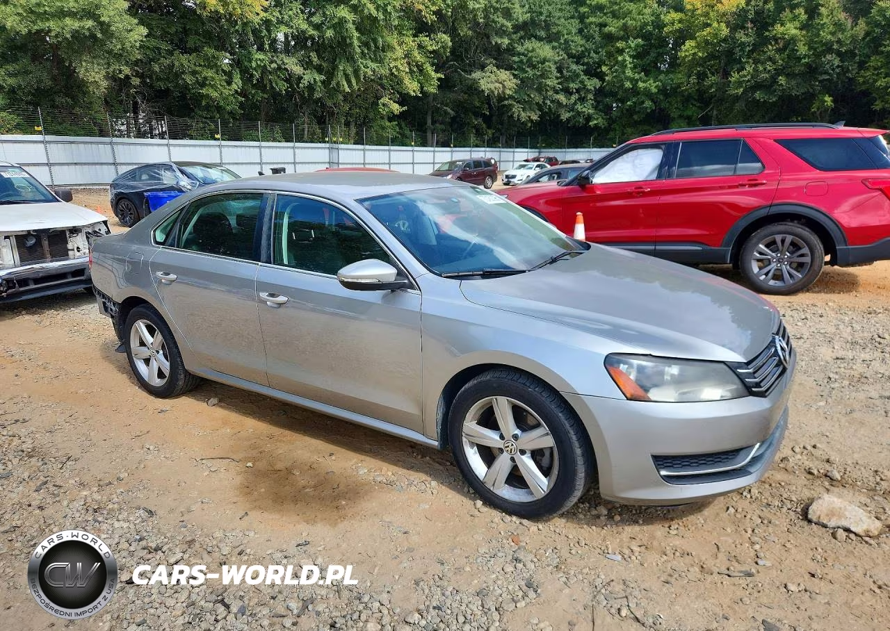 2012 Volkswagen Passat Se VIN:1VWBH7A36CC019316 - 4