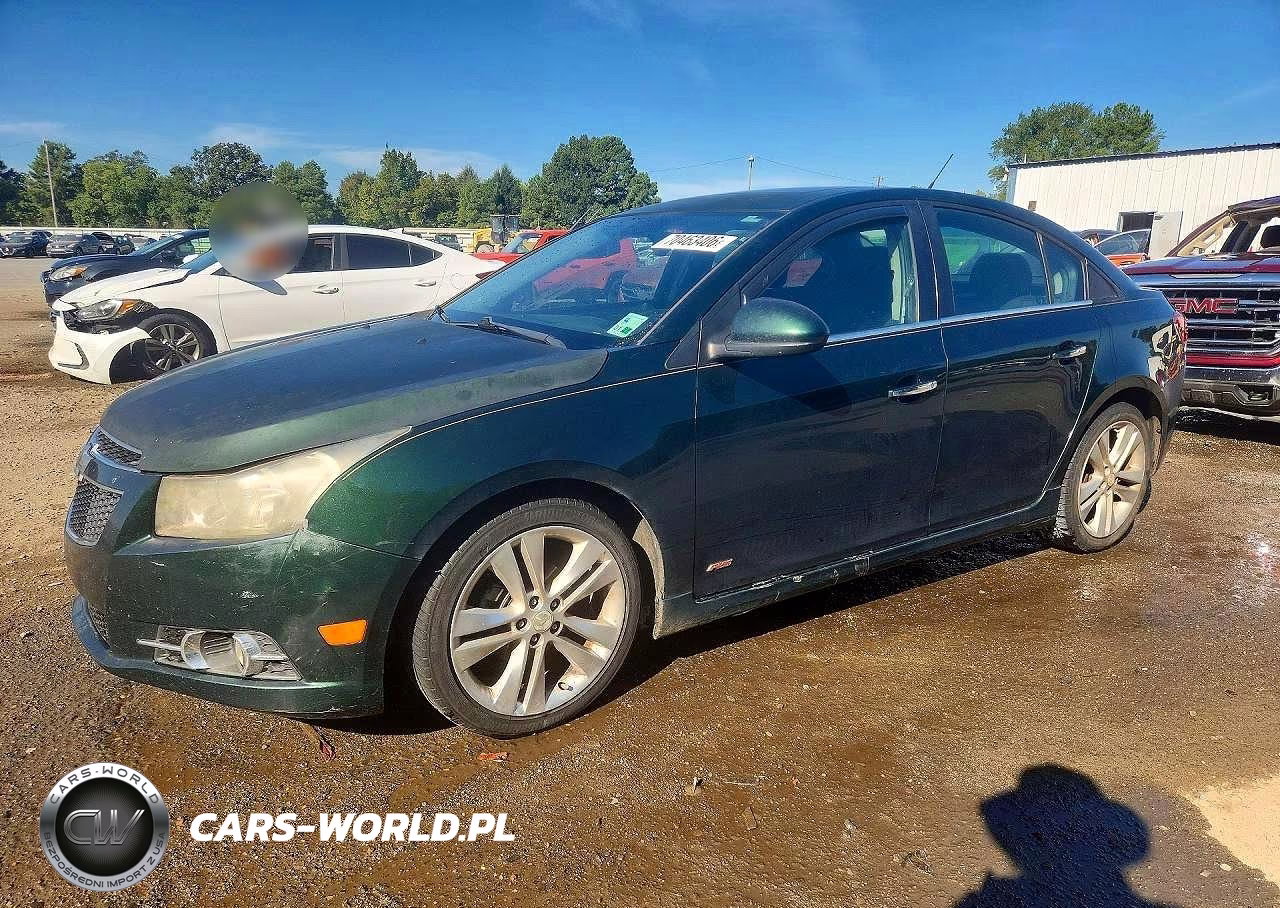 2014 Chevrolet Cruze Ltz VIN:1G1PG5SB2E7419545 - 1