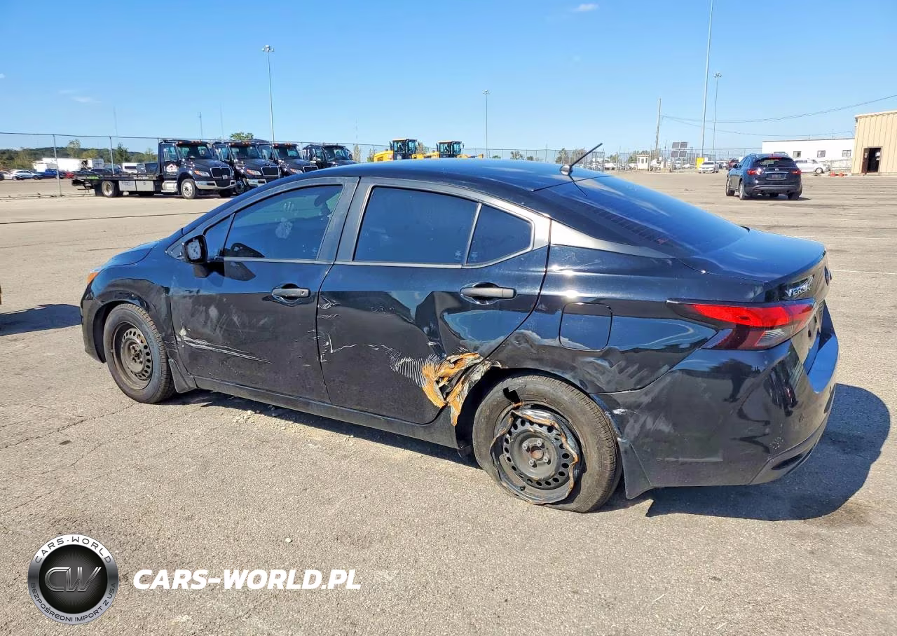 2024 Nissan Versa S VIN:3N1CN8DVXRL814095 - 2
