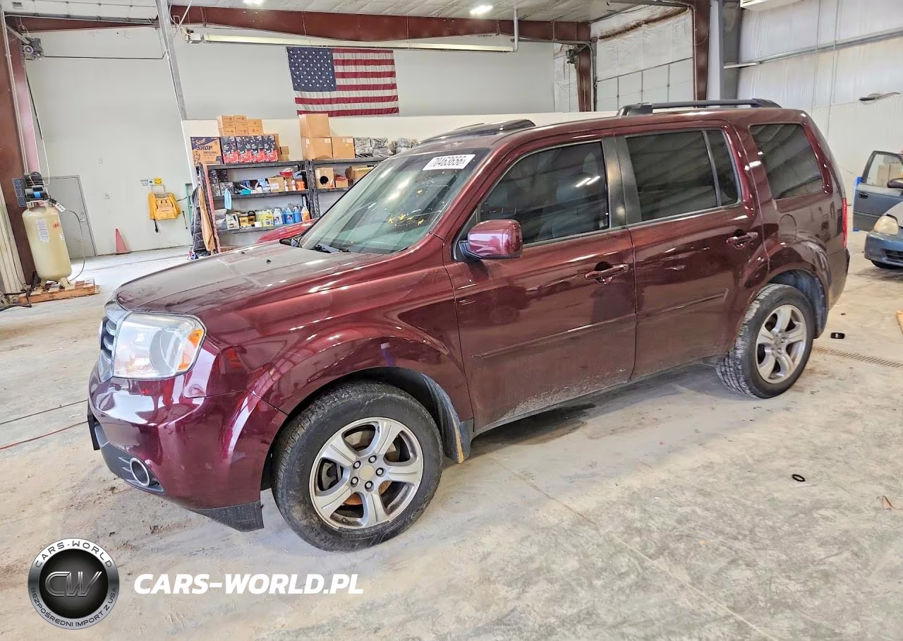 2015 Honda Pilot Exl VIN:5FNYF4H59FB059583 - 1