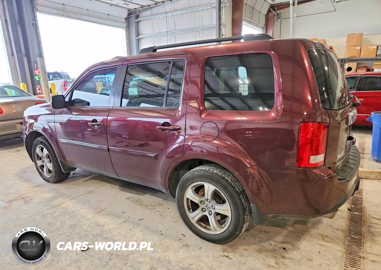 2015 Honda Pilot Exl VIN:5FNYF4H59FB059583 - 2