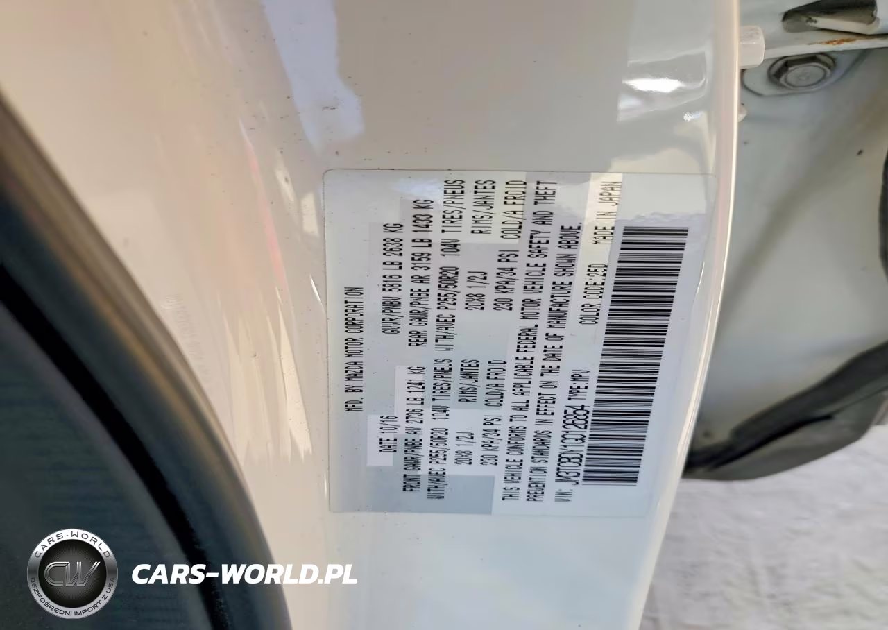 2016 Mazda Cx-9 Grand Touring VIN:JM3TCBDY1G0126854 - 13