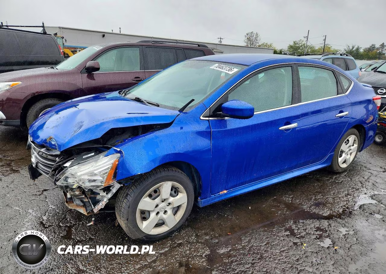 2013 Nissan Sentra S VIN:3N1AB7AP8DL674329 - 1