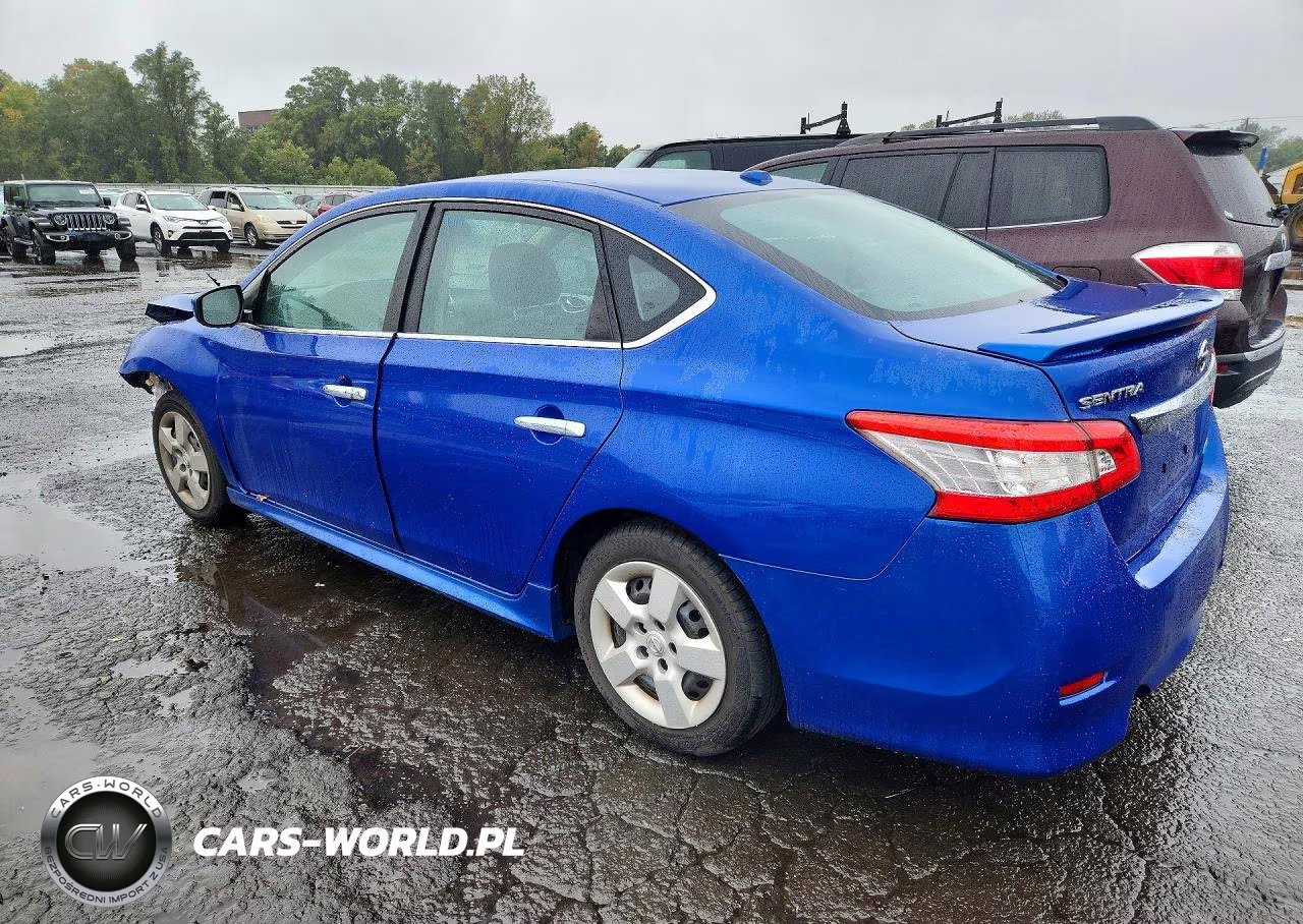 2013 Nissan Sentra S VIN:3N1AB7AP8DL674329 - 2