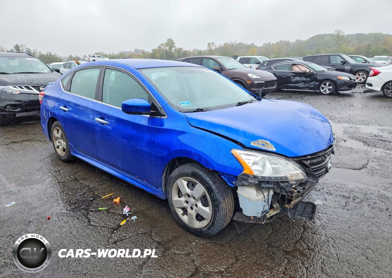 2013 Nissan Sentra S VIN:3N1AB7AP8DL674329 - 4