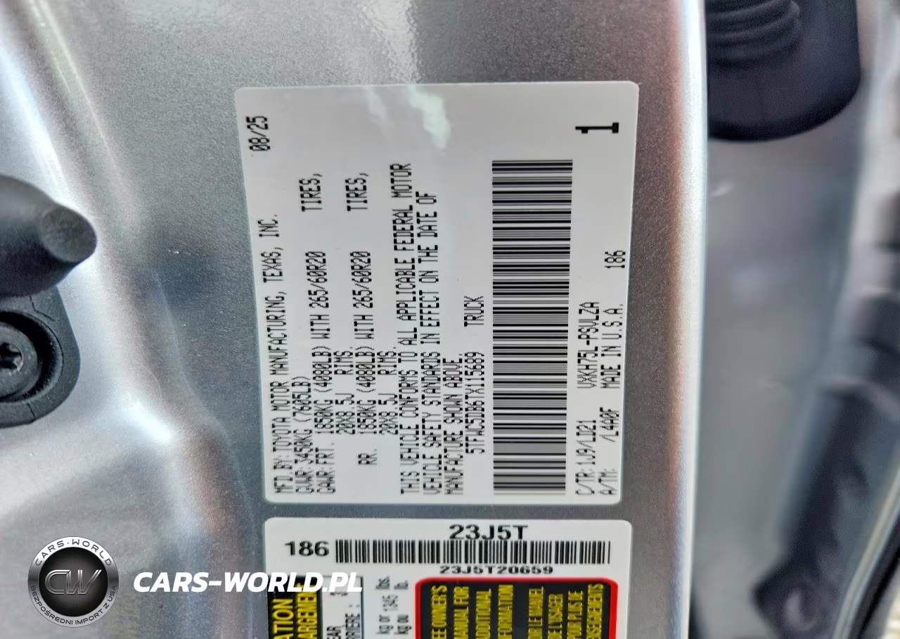 2026 Toyota Tundra Limited Hv VIN:5TFWC5DB6TX115689 - 12