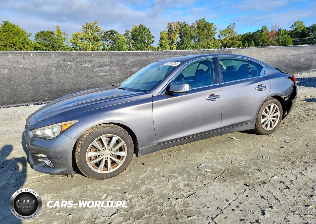 2015 Infiniti Q50 Base VIN:JN1BV7APXFM339710 - 1