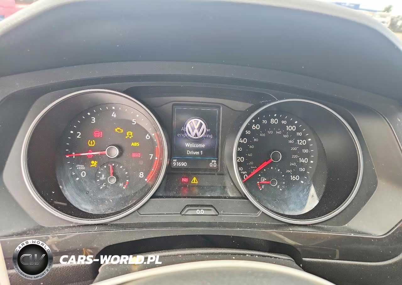 2019 Volkswagen Tiguan S VIN:3VV0B7AXXKM081198 - 9
