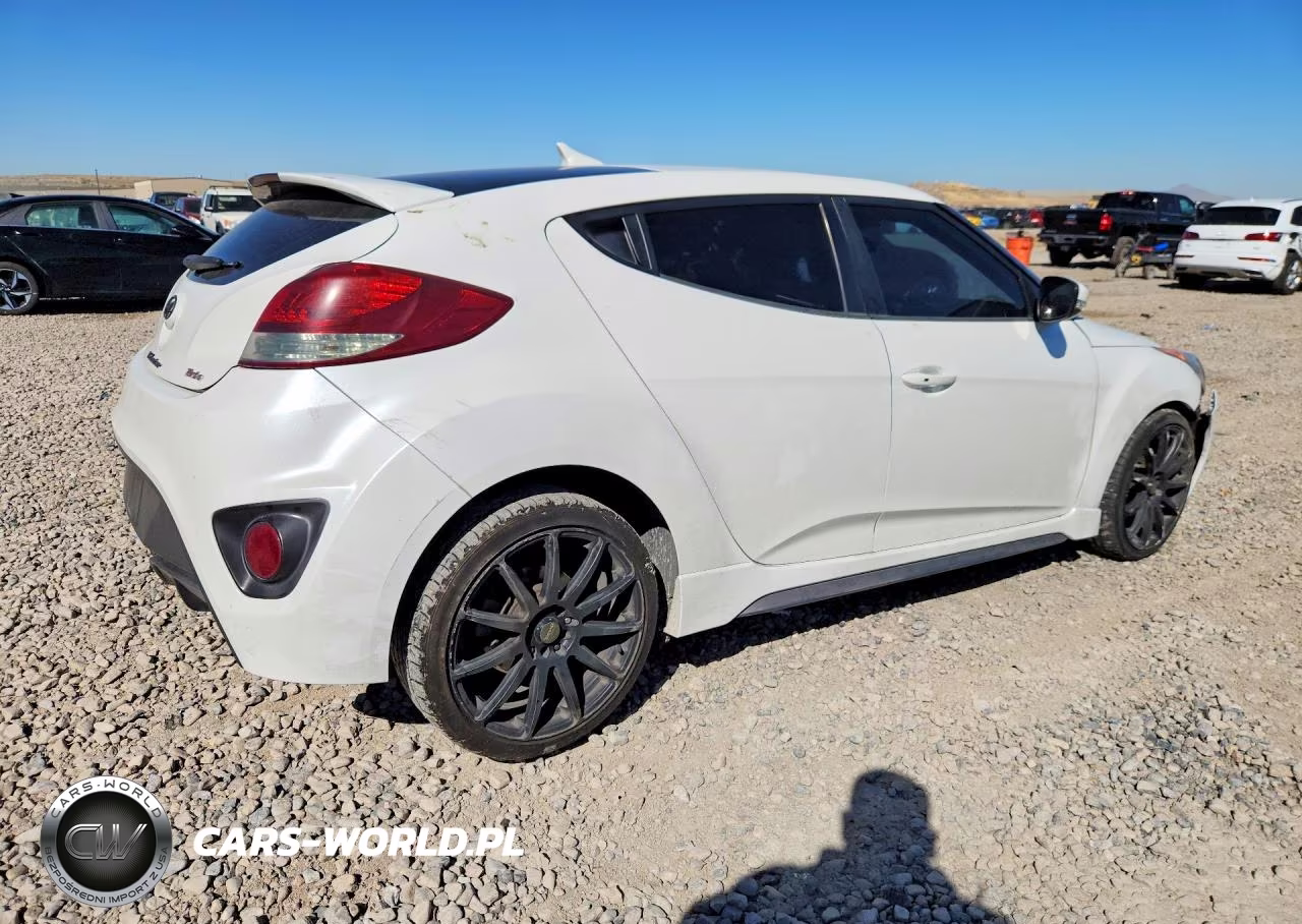 2015 Hyundai Veloster Turbo VIN:KMHTC6AE4FU221292 - 3