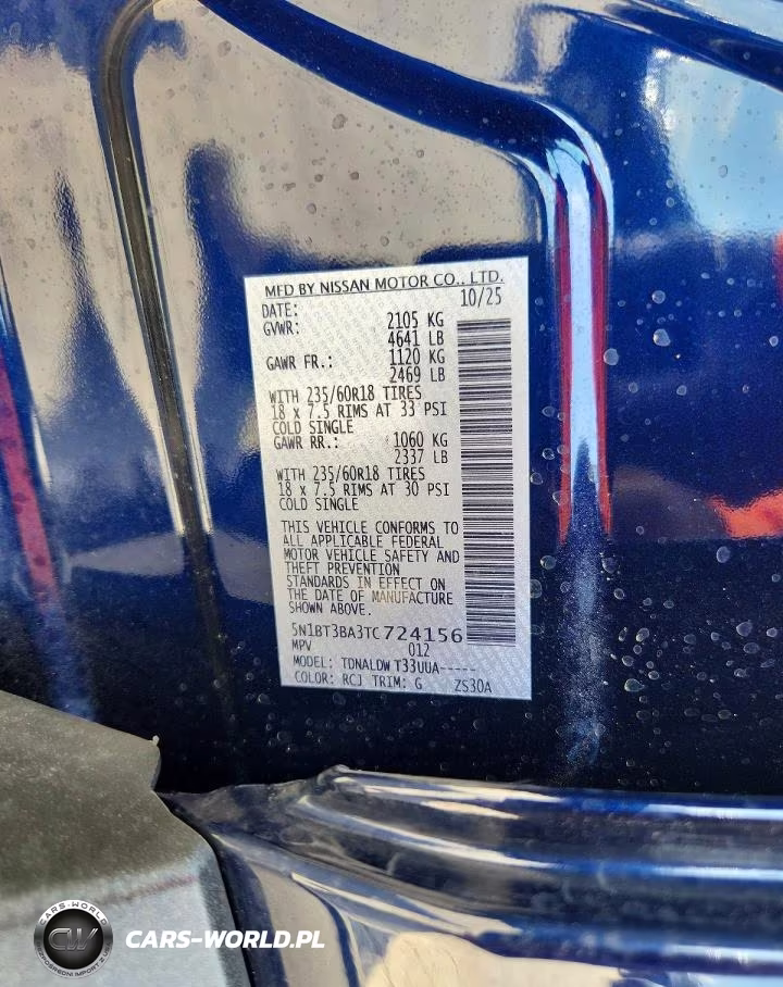 2026 Nissan Rogue Sv VIN:5N1BT3BA3TC724156 - 13