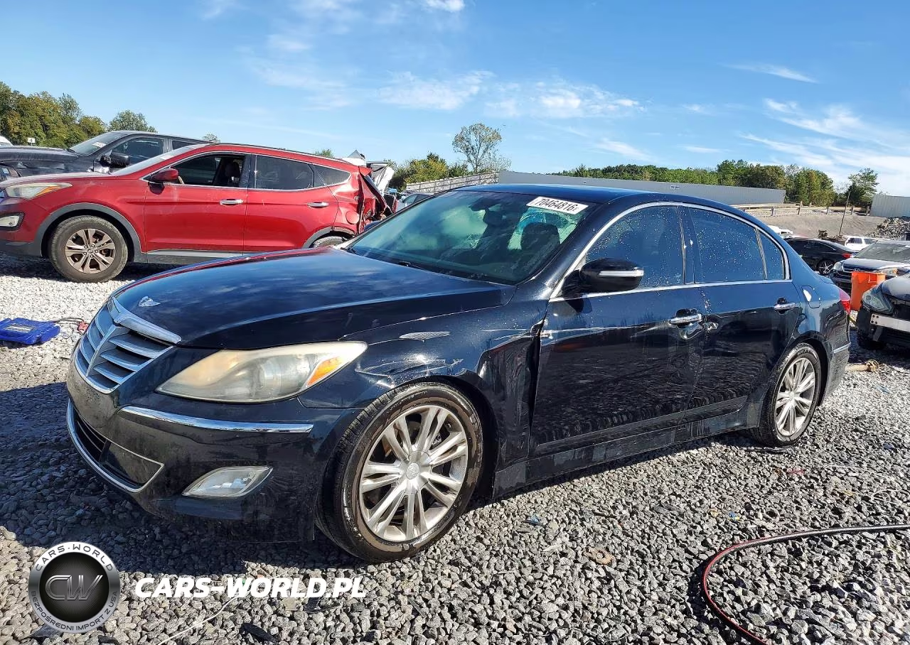2012 Hyundai Genesis 3.8L VIN:KMHGC4DD9CU201401 - 1