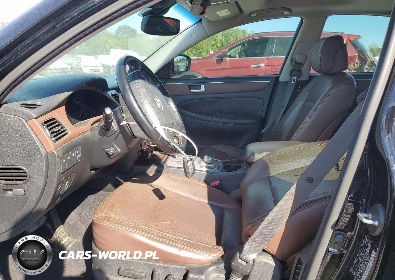 2012 Hyundai Genesis 3.8L VIN:KMHGC4DD9CU201401 - 7